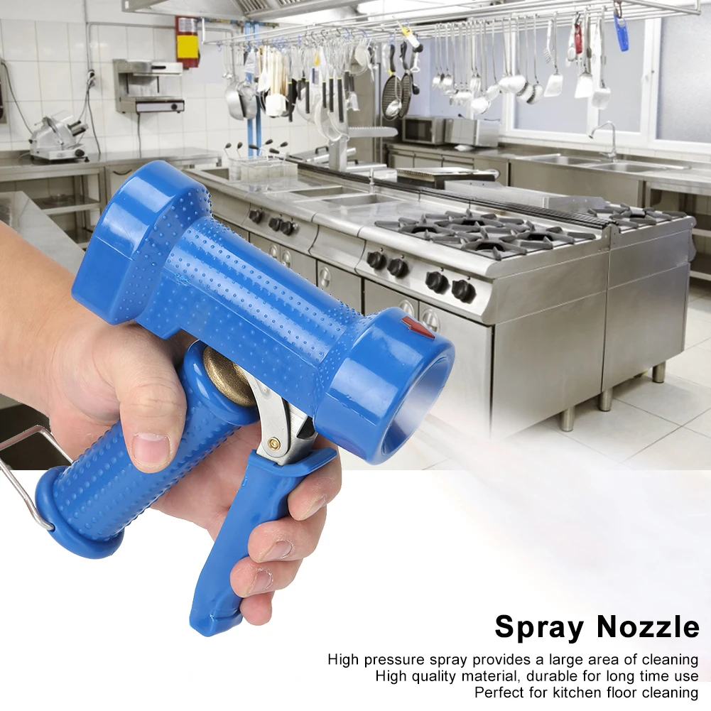 High Pressure Spray Nozzle Kitchen Cleaning Spray Head Sprayer for Hotel Restaurant Kitchen Kitchen Spray Head Water Spray Head
High Pressure Spray Nozzle Kitchen Cleaning Spray Head Sprayer for Hotel Restaurant Kitchen Kitchen Spray Head Water Spray Head