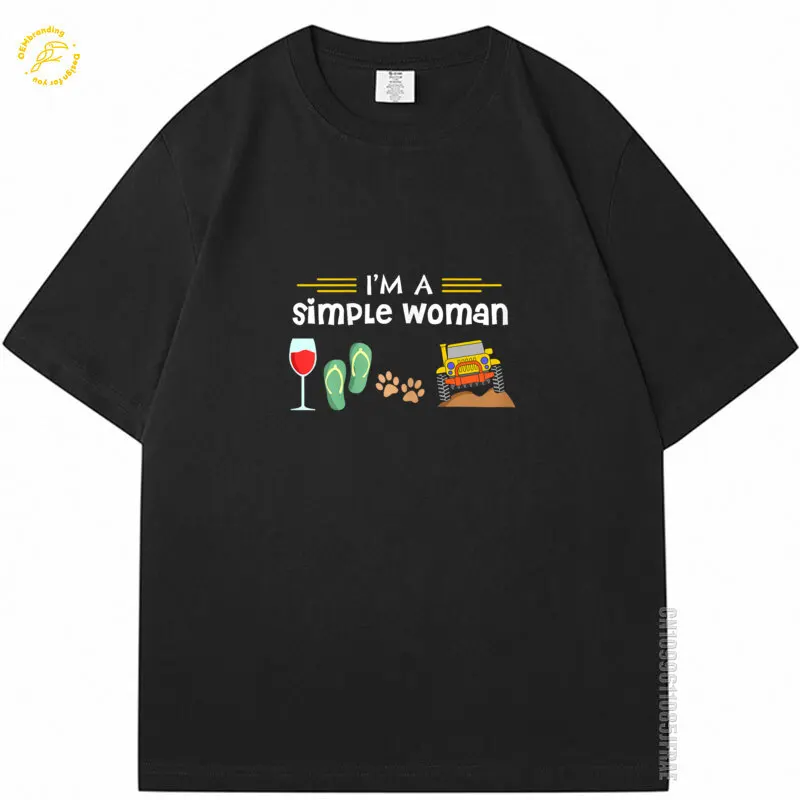 I'M A Simple Woman Wines Flip Flops Dogs 4X4 Lovers Oversized T Shirt 2025 Hot Tee Camisetas Футболки Men's T-Shirt Short Sleeve
I'M A Simple Woman Wines Flip Flops Dogs 4X4 Lovers Oversized T Shirt 2025 Hot Tee Camisetas Футболки Men's T-Shirt Short Sleeve