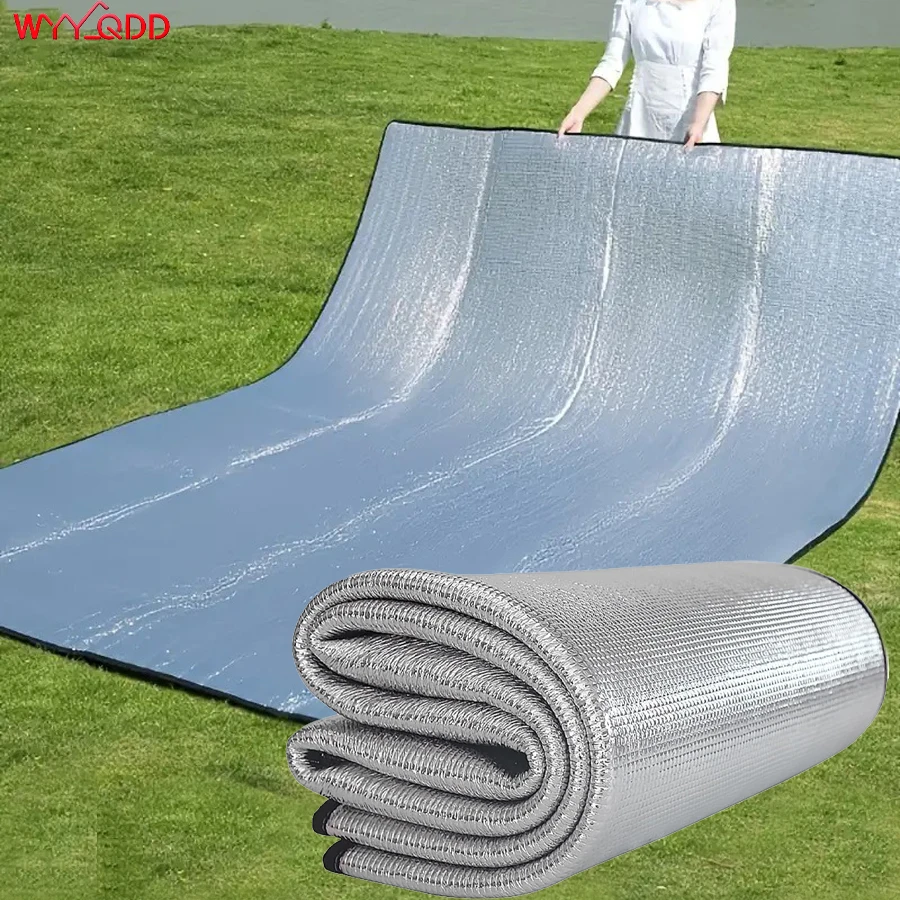 1pc Aluminum Foil Moisture Mat with Storage Bag,High Quality Portable Rectangular Ground Cover for Camping,Picnics,Beach Tents
1pc Aluminum Foil Moisture Mat with Storage Bag,High Quality Portable Rectangular Ground Cover for Camping,Picnics,Beach Tents