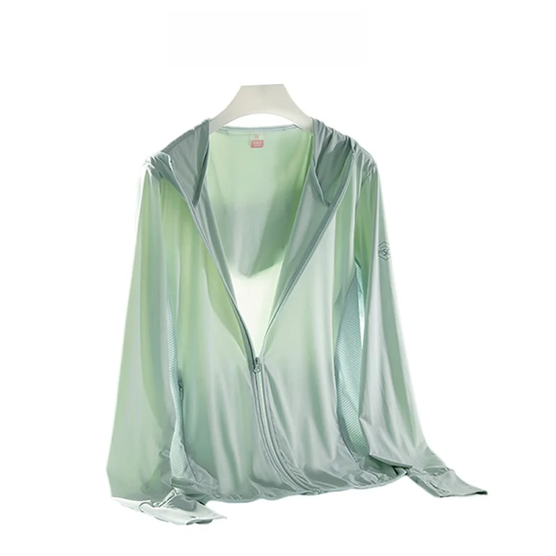 plus Size Women's Sun Protection Clothing Breathable Ice Silk Thin Summer Outerwear Loose Fit Long Sleeve Hooded Zipper
plus Size Women's Sun Protection Clothing Breathable Ice Silk Thin Summer Outerwear Loose Fit Long Sleeve Hooded Zipper
