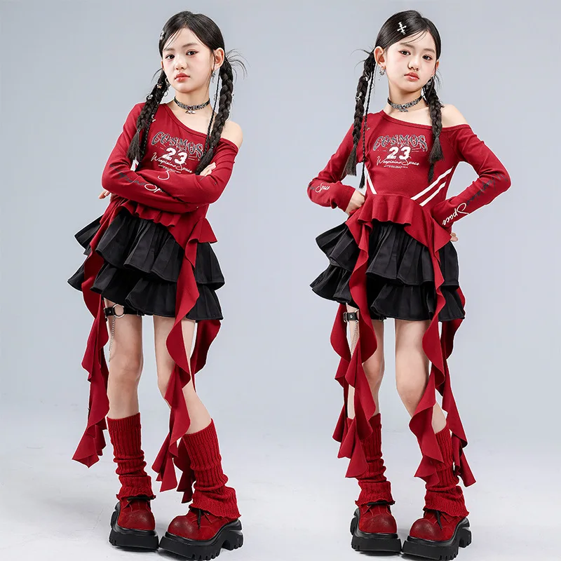 New Modern Jazz Dance Costume for Girls Fashion Kpop Street Wear Stage Performance Clothes Group Hip Hop Clothing Concert Wear
New Modern Jazz Dance Costume for Girls Fashion Kpop Street Wear Stage Performance Clothes Group Hip Hop Clothing Concert Wear