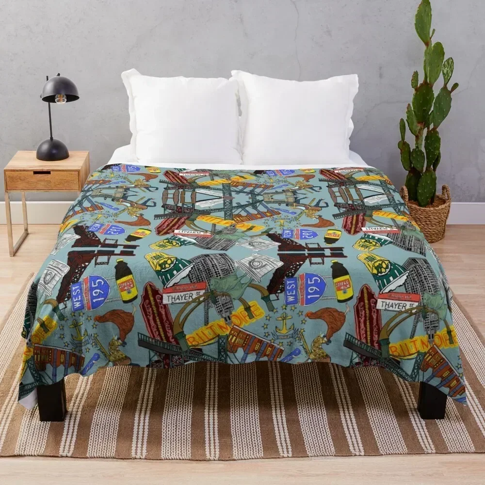 Rhode Island Landmarks Throw Blanket Stylish Warm Blanket for Living Room Bedroom
Rhode Island Landmarks Throw Blanket Stylish Warm Blanket for Living Room Bedroom