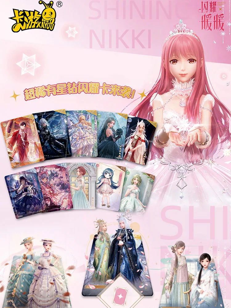 Genuine Shining Nikki Card Fun Nuan Nuan Big Meow Package Anime Adventure Dress Game Collection Cards Kids Toys Christmas Gifts
Genuine Shining Nikki Card Fun Nuan Nuan Big Meow Package Anime Adventure Dress Game Collection Cards Kids Toys Christmas Gifts
