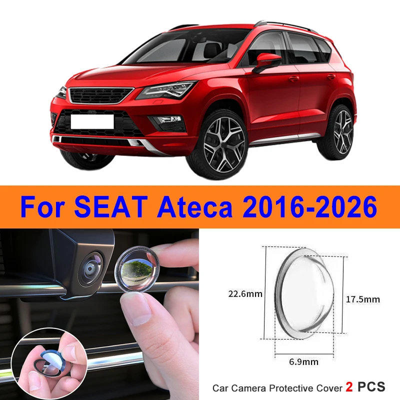 360 Reverse Image Car Camera Cover Anti-Scratch PC Lens Protector Stickers For SEAT Ateca 2016-2026 2Pcs
360 Reverse Image Car Camera Cover Anti-Scratch PC Lens Protector Stickers For SEAT Ateca 2016-2026 2Pcs
