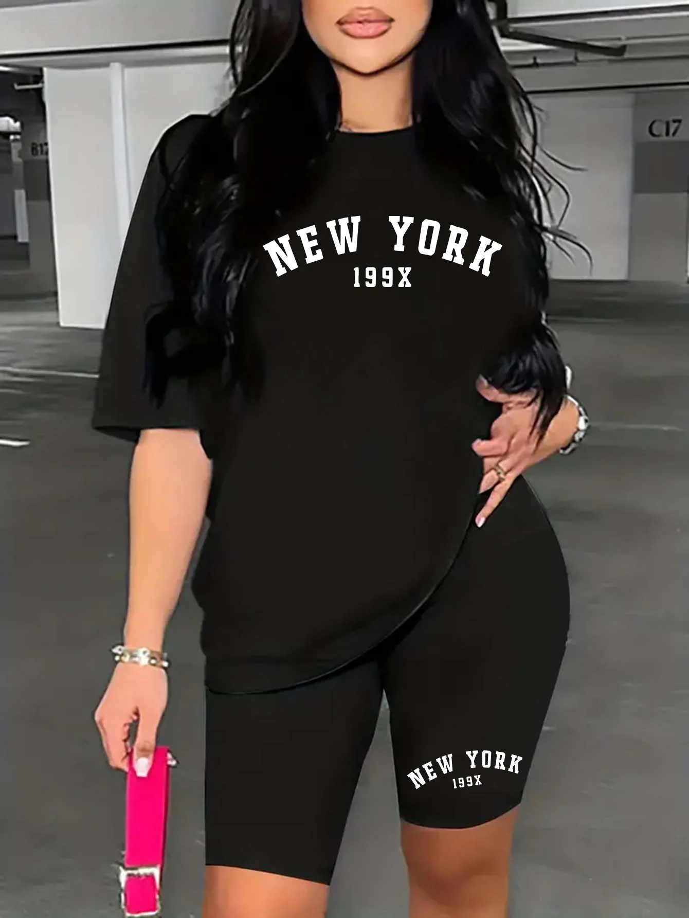 Womens Summer Sportswear Outfit-Ultra-Relaxed CasualStyle,Breathable ShortSleeve,Perfect for Warm Weather and Outdoor Activities
Womens Summer Sportswear Outfit-Ultra-Relaxed CasualStyle,Breathable ShortSleeve,Perfect for Warm Weather and Outdoor Activities