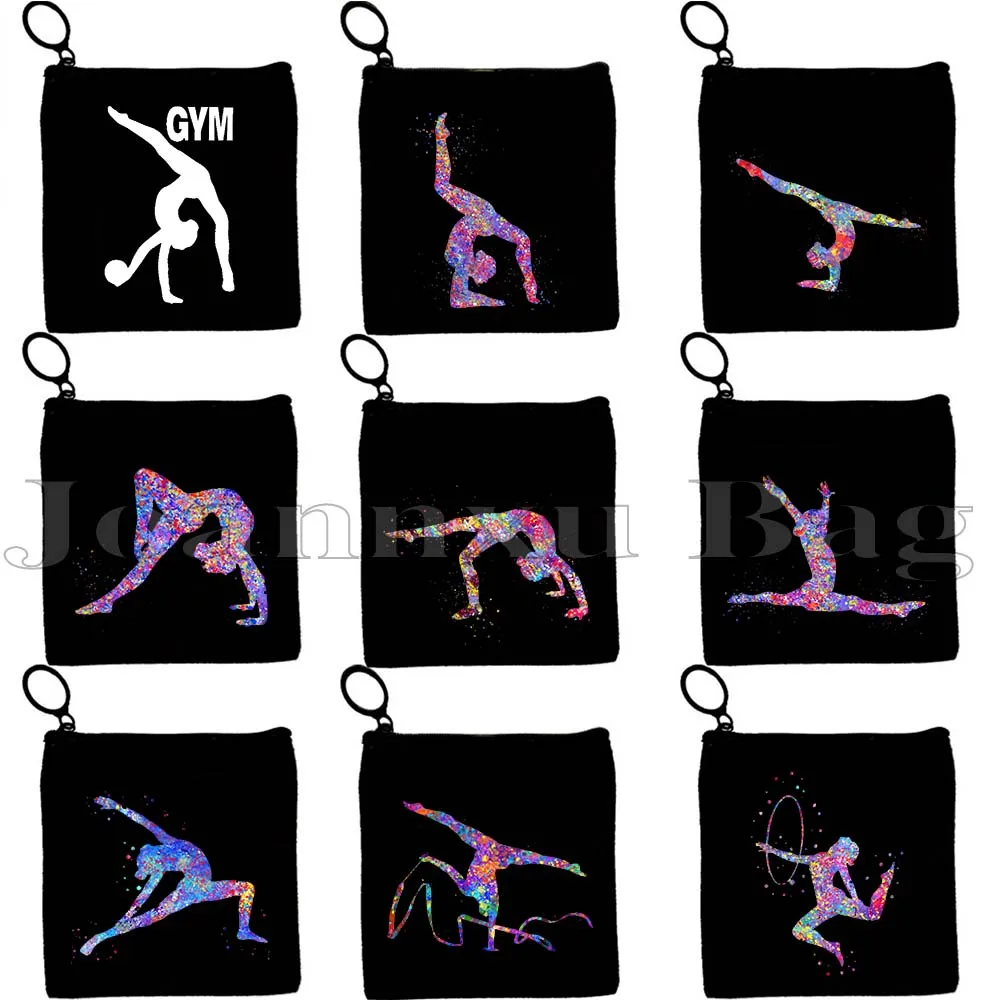 Retro Gym Girl Silhouette Watercolor Rhythmic Gymnastics Sport Gymnast Lover Gifts Canvas Coin Purse Key Case Bag Wallet Pouch
Retro Gym Girl Silhouette Watercolor Rhythmic Gymnastics Sport Gymnast Lover Gifts Canvas Coin Purse Key Case Bag Wallet Pouch