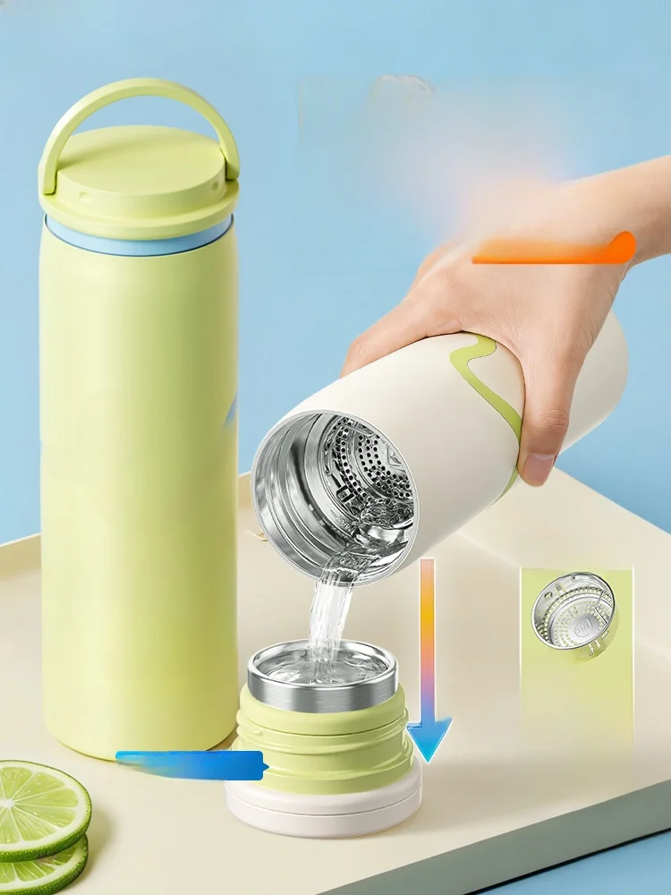 Supor Portable Insulated Water Bottle Women's Outdoor High Aesthetic Value New Model Carry-On Cup Student Stainless Steel Cup
Supor Portable Insulated Water Bottle Women's Outdoor High Aesthetic Value New Model Carry-On Cup Student Stainless Steel Cup