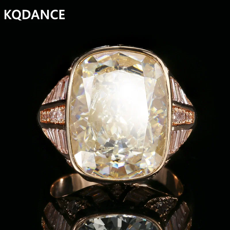KQDANCE Radiant Cut 12*16 mm Created Purple Yellow Gemstone High Carbon Diamond Rings Stone Jewelry For Women
KQDANCE Radiant Cut 12*16 mm Created Purple Yellow Gemstone High Carbon Diamond Rings Stone Jewelry For Women