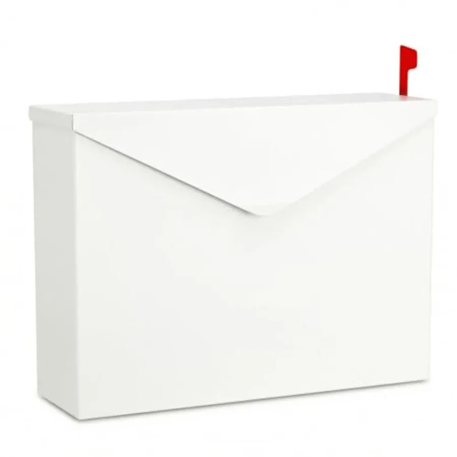 Large Capacity Wall Mount Mailbox with Outgoing Mail Flag, Steel Mail Box for Outside, Rust-Proof Galvanized Steel Post Box, Qu
Large Capacity Wall Mount Mailbox with Outgoing Mail Flag, Steel Mail Box for Outside, Rust-Proof Galvanized Steel Post Box, Qu