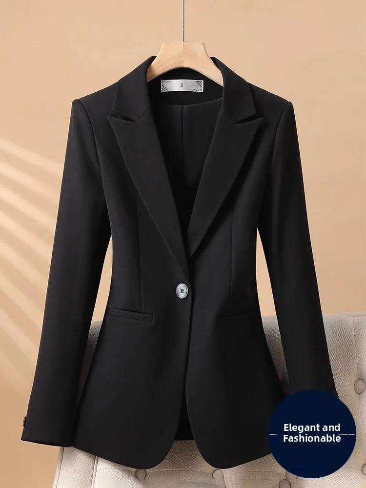 Elegant Black Suit Jacket for Women Fashionable High-End Sensation Lady Autumn Winter New Style Small Size Formal Goddess Sty...
Elegant Black Suit Jacket for Women Fashionable High-End Sensation Lady Autumn Winter New Style Small Size Formal Goddess Sty...