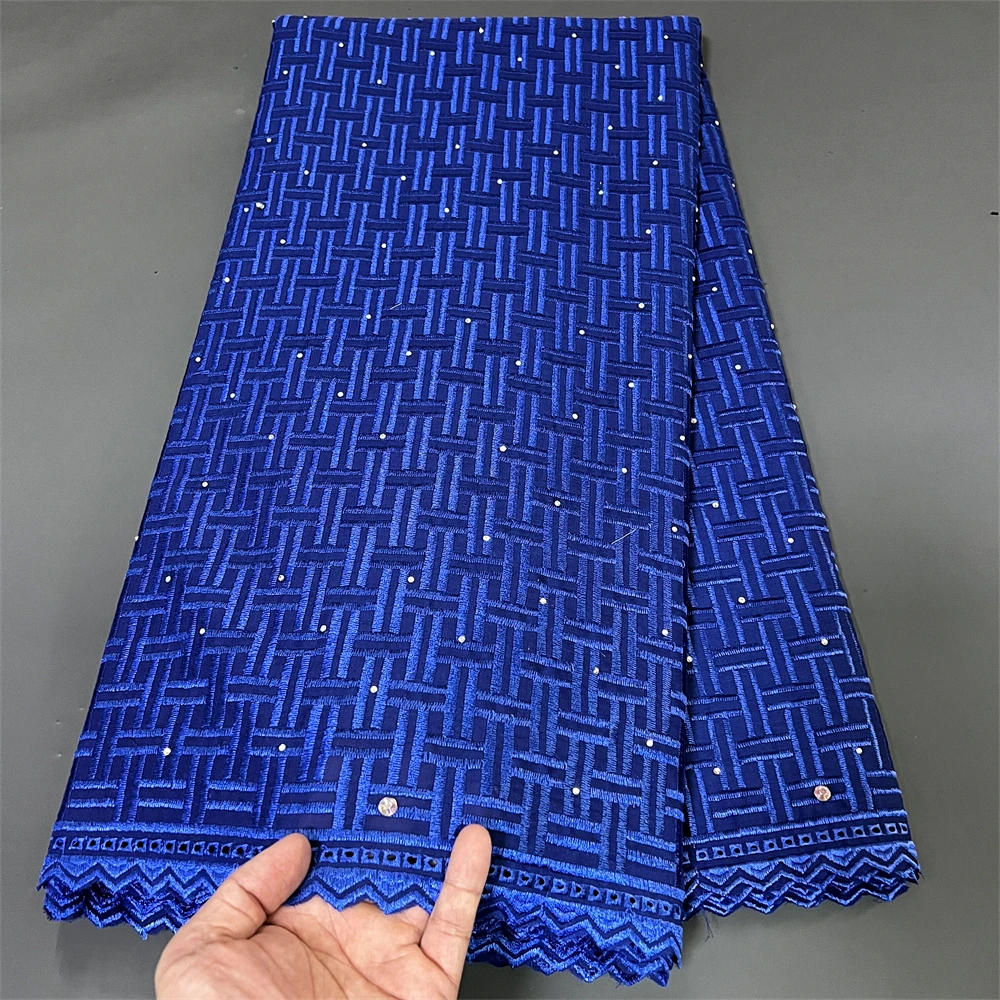 2024 African Nigerian High Quality Embroidery Tulle Lace Fabric Cotton Party Wedding Dress Soft Damask Sequins 5Yard ZJ007
2024 African Nigerian High Quality Embroidery Tulle Lace Fabric Cotton Party Wedding Dress Soft Damask Sequins 5Yard ZJ007