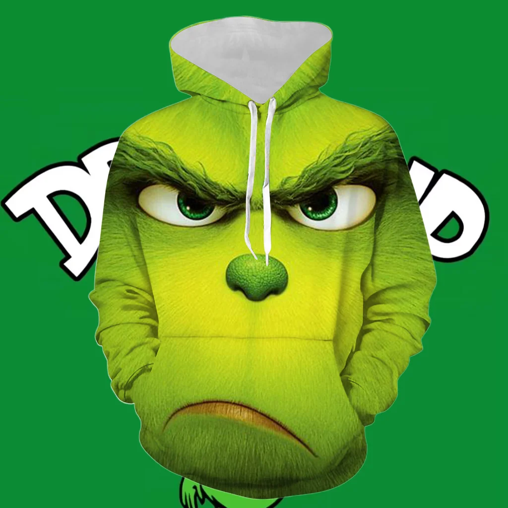 25/26 Hot Sale Cartoon Hoodie Green Haired Monster Cosplay Same Spring and Autumn Top for Adults Kids Men's Women's Tops
25/26 Hot Sale Cartoon Hoodie Green Haired Monster Cosplay Same Spring and Autumn Top for Adults Kids Men's Women's Tops