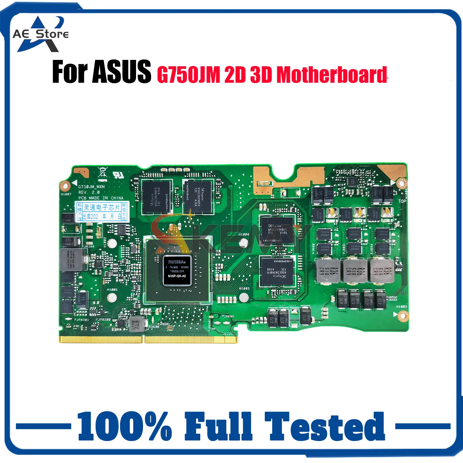 G750JM Laptop Motherboard For ASUS ROG G750JH G750JM G750JX G750J G750JW G750JZ G750JY Notebook Mainboard tests OK fast ship stk
G750JM Laptop Motherboard For ASUS ROG G750JH G750JM G750JX G750J G750JW G750JZ G750JY Notebook Mainboard tests OK fast ship stk