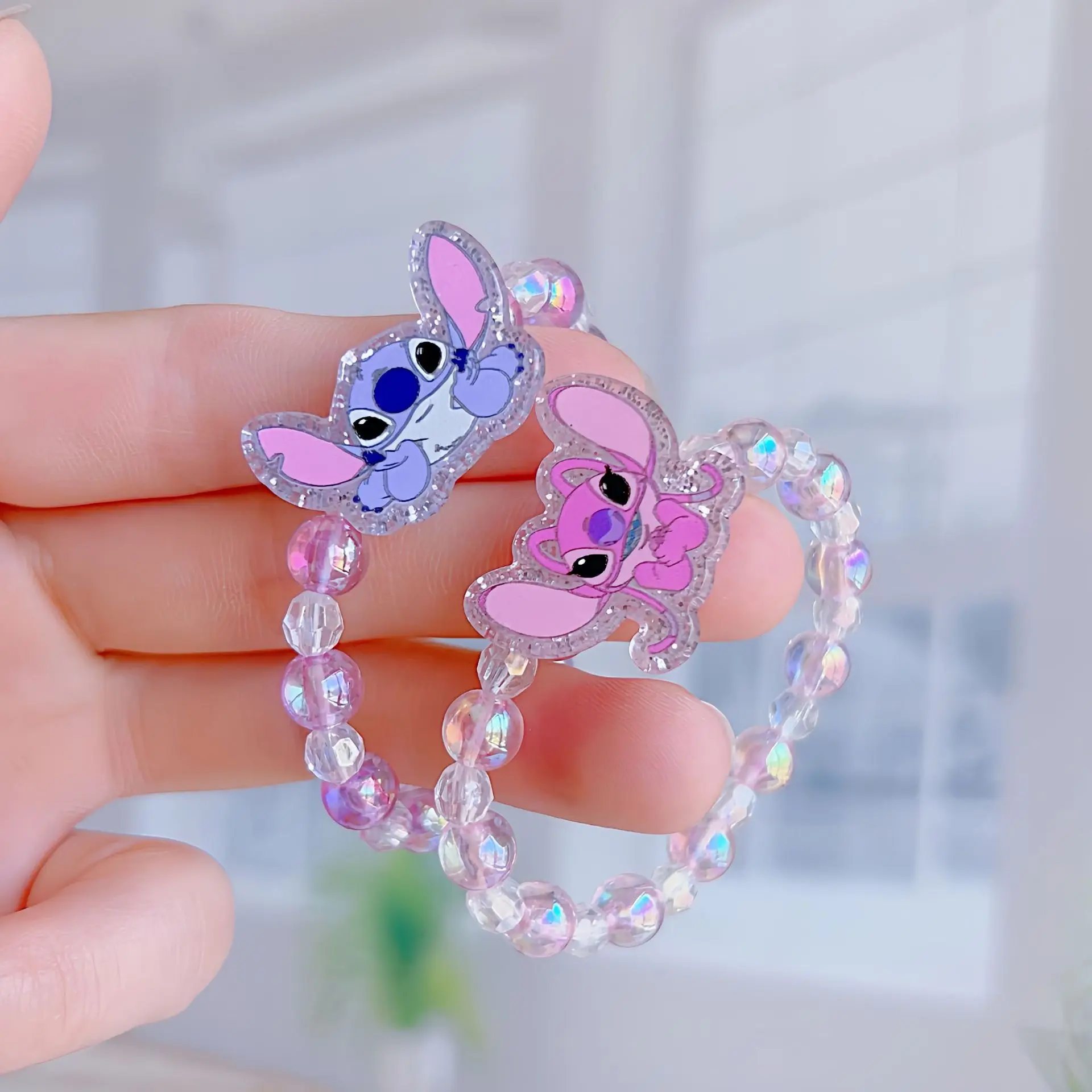 5/10pcs Stitch Children's Cartoon Bracelet Colorful for Girls Anime Cartoon Child Hand Jewelry Kawaii Friends for Gifts
5/10pcs Stitch Children's Cartoon Bracelet Colorful for Girls Anime Cartoon Child Hand Jewelry Kawaii Friends for Gifts