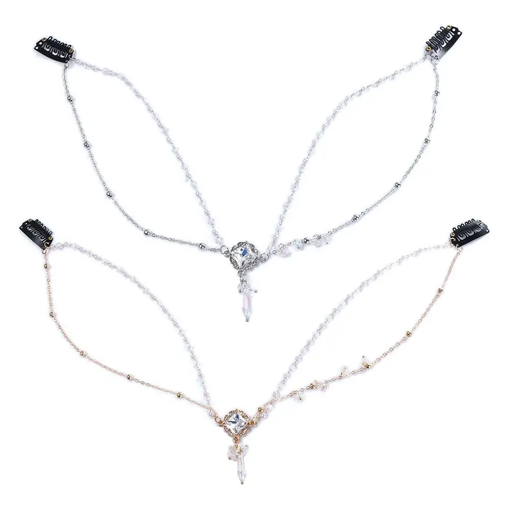 Chinese Style Forehead Ornaments Headdress Tang Suit Eyebrows Pendant Hair Accessories Crystal Head Chain New Year Side Clip
Chinese Style Forehead Ornaments Headdress Tang Suit Eyebrows Pendant Hair Accessories Crystal Head Chain New Year Side Clip