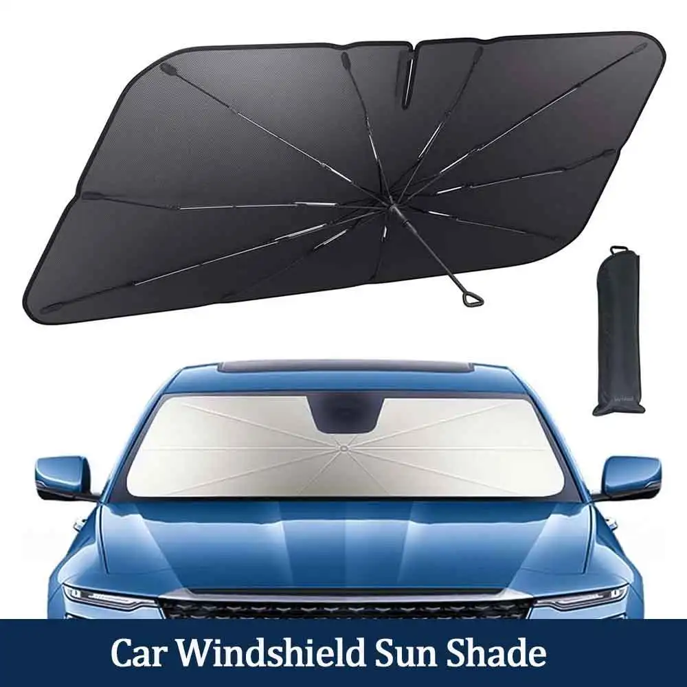 Foldable Car Windshield Sun Shade Keeps Interior Cool, Fit for Sedans, SUVs, Trucks Keep Cool and Protect Interior
Foldable Car Windshield Sun Shade Keeps Interior Cool, Fit for Sedans, SUVs, Trucks Keep Cool and Protect Interior