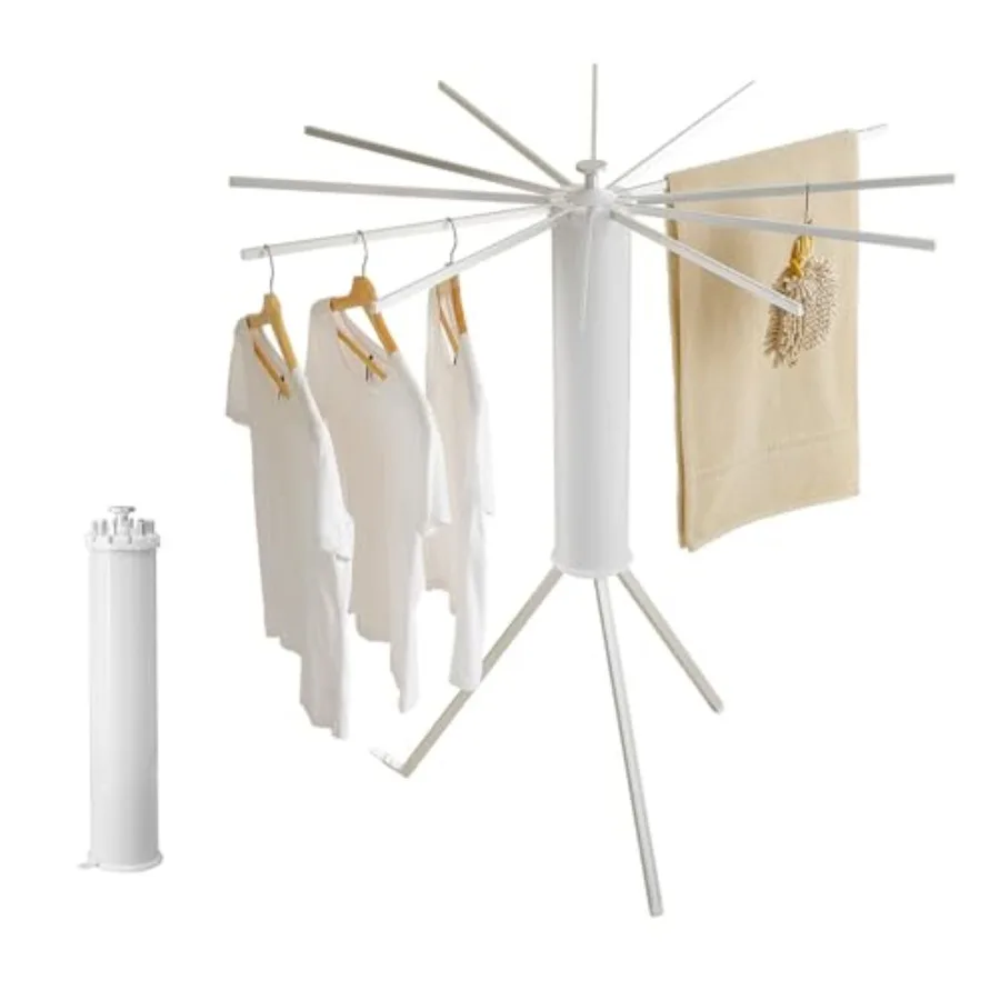 Tripod Clothes Drying Rack Garment Rack Foldable Space Saving Laundry Drying Rack Aluminum Clothing Floor Folding Balcony Bedro
Tripod Clothes Drying Rack Garment Rack Foldable Space Saving Laundry Drying Rack Aluminum Clothing Floor Folding Balcony Bedro