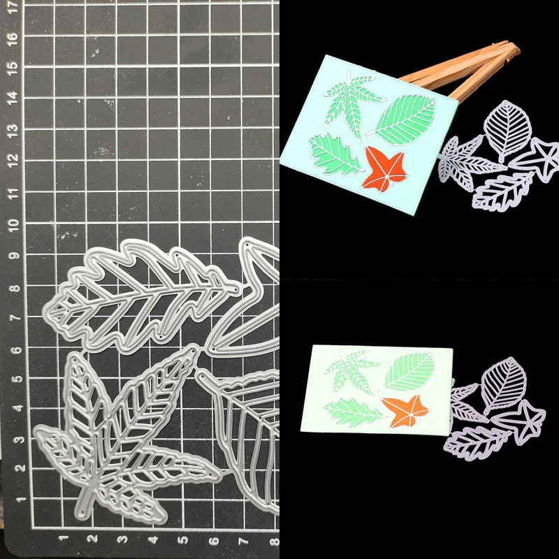 Leaf card Cutting Dies Stencils For DIY Scrapbooking Decorative Embossing Handcraft Die Cutting Template
Leaf card Cutting Dies Stencils For DIY Scrapbooking Decorative Embossing Handcraft Die Cutting Template