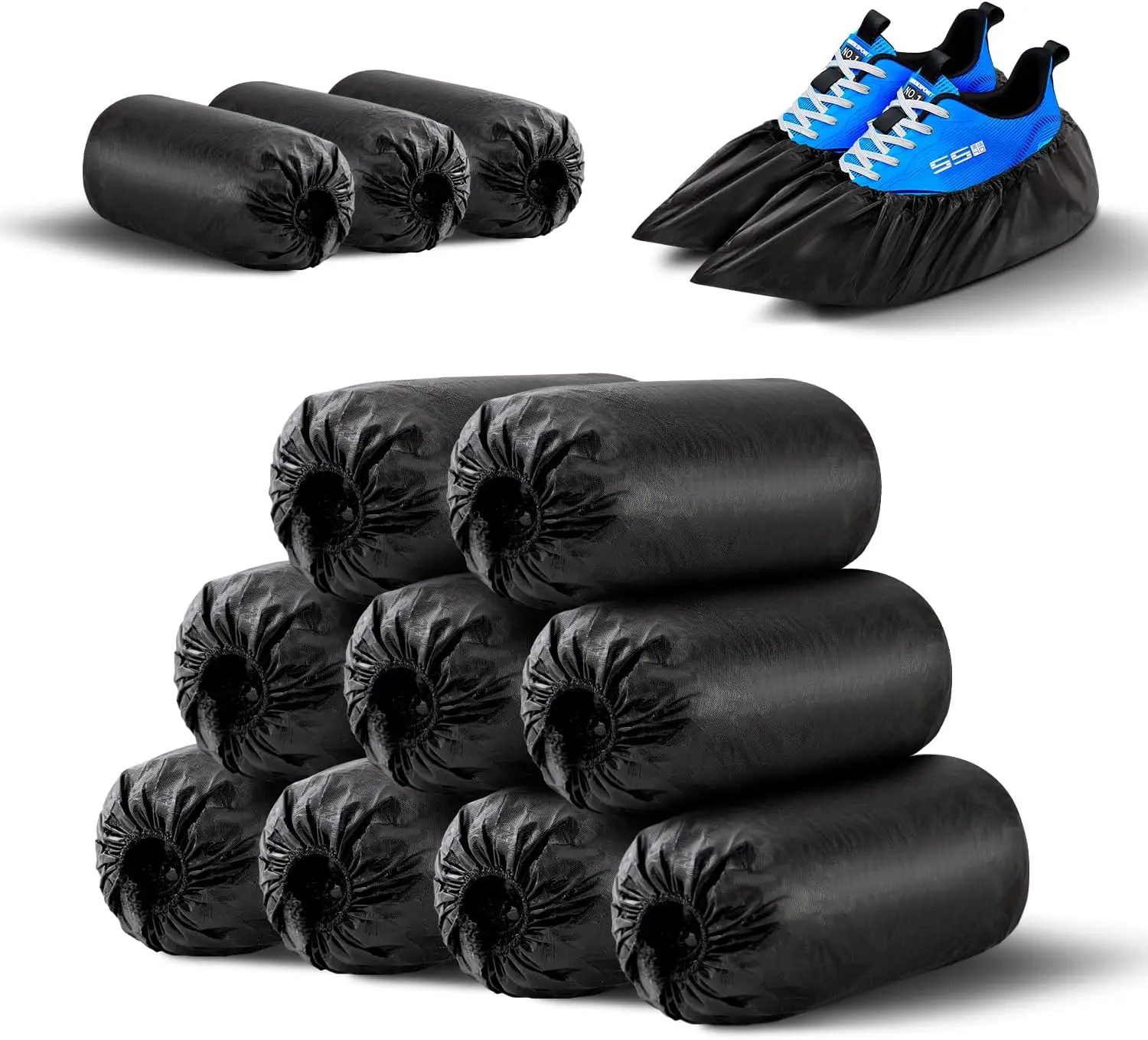 Disposable Shoe Covers 100 Pack Non Slip for Indoors Waterproof Protector Booties Fits up to Size 11 US Men 13 US Women Large
Disposable Shoe Covers 100 Pack Non Slip for Indoors Waterproof Protector Booties Fits up to Size 11 US Men 13 US Women Large
