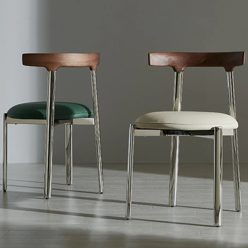 Metal Nordic Dining Chairs Modern Office Living Room Minimalist Dining Chairs Clear Makeup Sillas Para Comedor Home Furniture
Metal Nordic Dining Chairs Modern Office Living Room Minimalist Dining Chairs Clear Makeup Sillas Para Comedor Home Furniture