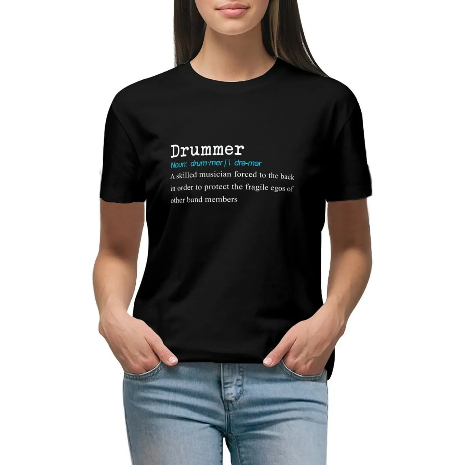 Funny Drummer Definition Gift Design T-Shirt plus sizes Female clothing designer clothes Women luxury
Funny Drummer Definition Gift Design T-Shirt plus sizes Female clothing designer clothes Women luxury