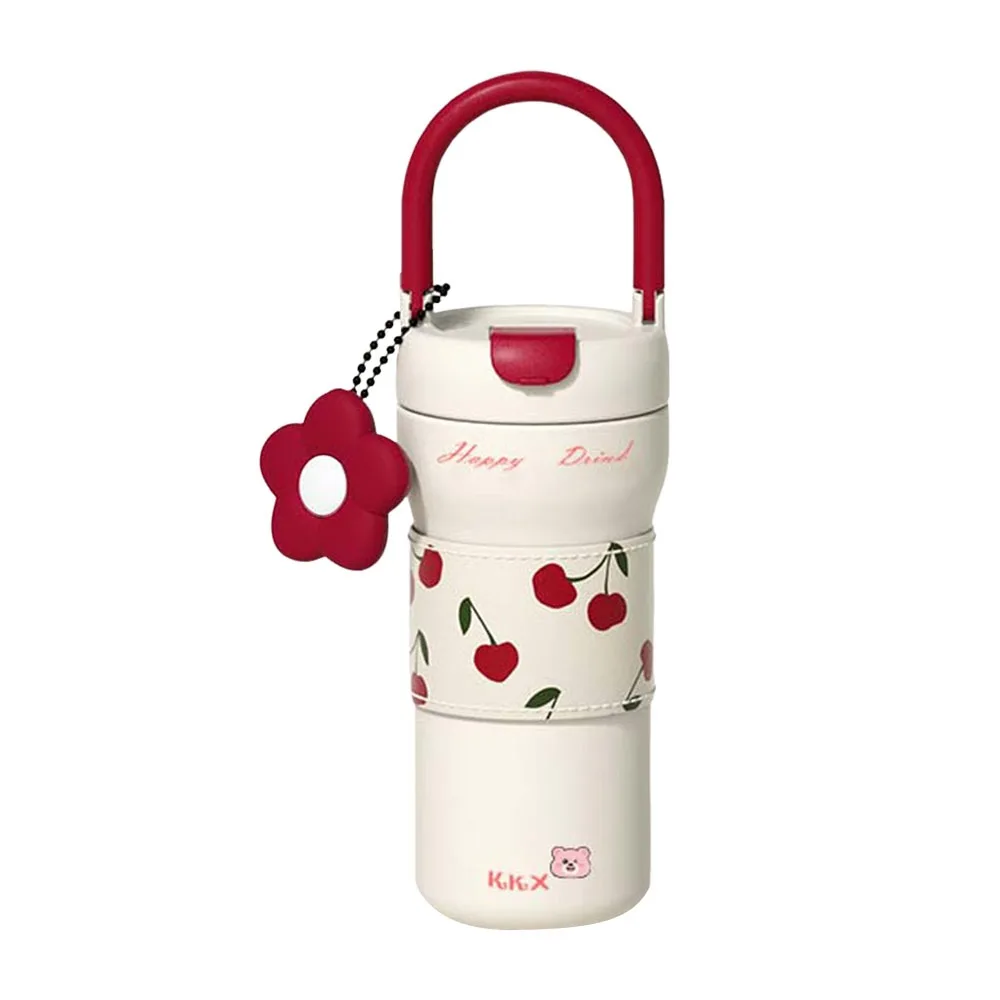 Portable 720ml Insulated Cup Stainless Steel Large Capacity Straw Cup Dustproof with Flower Pendant Student Drinking Cup Travel
Portable 720ml Insulated Cup Stainless Steel Large Capacity Straw Cup Dustproof with Flower Pendant Student Drinking Cup Travel
