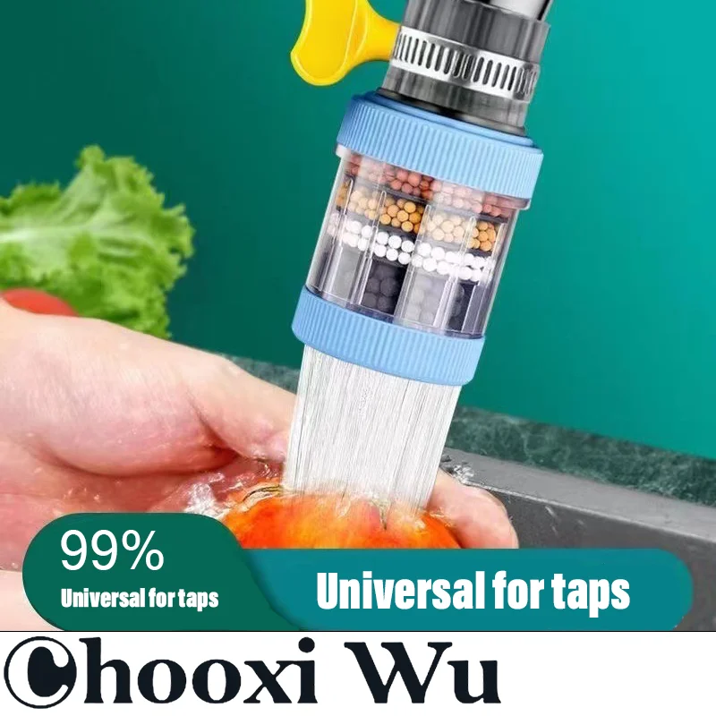 CHOOXIWU - Kitchen and Bathroom Faucet Extender Filter, Kitchen and Bathroom Multi-Purpose Faucet Aerator Six-Layer Filter
CHOOXIWU - Kitchen and Bathroom Faucet Extender Filter, Kitchen and Bathroom Multi-Purpose Faucet Aerator Six-Layer Filter