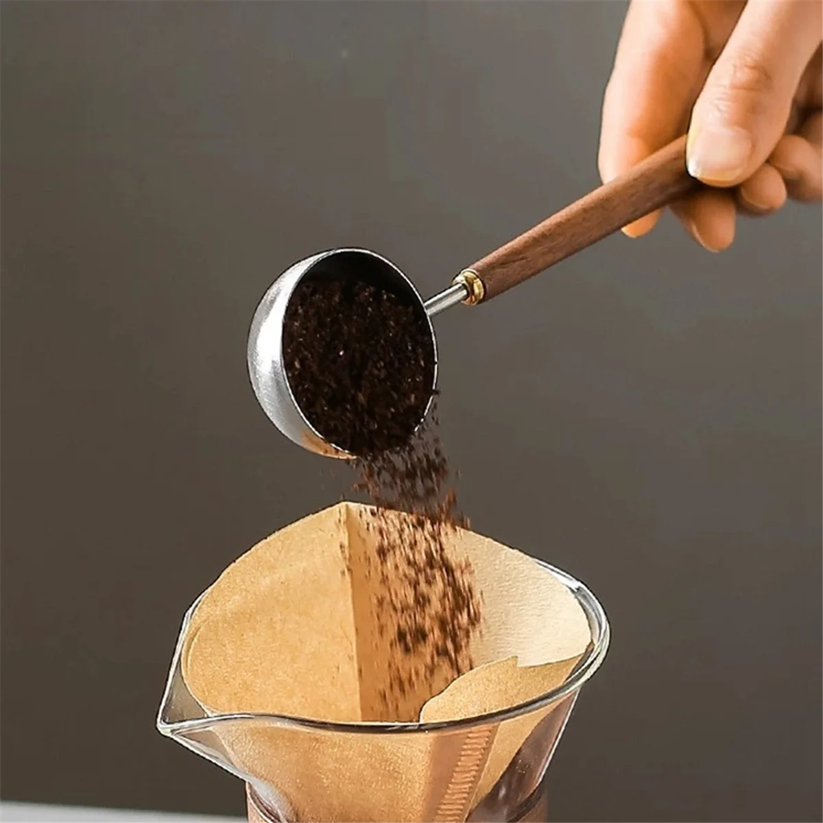 Coffee Spoon Vintage Walnut Wood Handle Stainless Coffee Scoop Tea Scoop & Seasoning Spoons for Restaurant Coffee Shop-A70Z
Coffee Spoon Vintage Walnut Wood Handle Stainless Coffee Scoop Tea Scoop & Seasoning Spoons for Restaurant Coffee Shop-A70Z