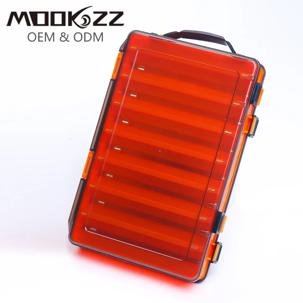 MOOKZZ brand high-capacity fishing bait box with double-sided rotating bait Minnow fishing tackle box fishing accessories
MOOKZZ brand high-capacity fishing bait box with double-sided rotating bait Minnow fishing tackle box fishing accessories
