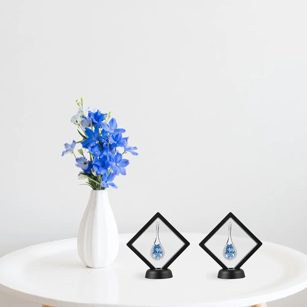 10pcs Jewelry Display Holder Transparent Black Sturdy Durable Non-Slip Oxidation-Proof Storage Rack For Ring Necklace Bracelet
10pcs Jewelry Display Holder Transparent Black Sturdy Durable Non-Slip Oxidation-Proof Storage Rack For Ring Necklace Bracelet