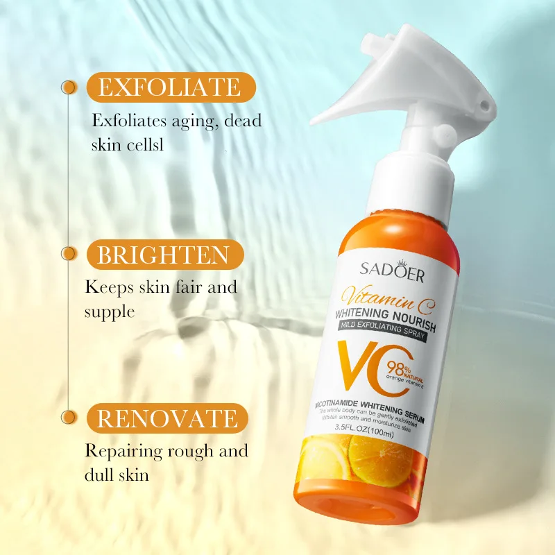 Mild Exfoliating Spray: Deep Cleanse, Remove Dead Skin and Brighten Skin
Mild Exfoliating Spray: Deep Cleanse, Remove Dead Skin and Brighten Skin