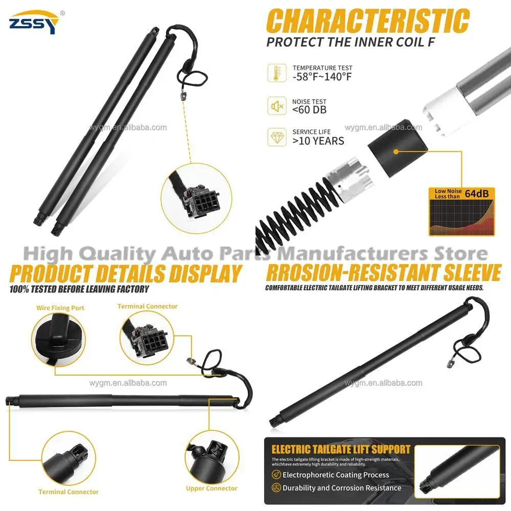 1 pair For Power Liftgate Rear Tailgate Lift Electric Struts for Cadillac 2021-2024 Left or Right 87840008 84806679 
1 pair For Power Liftgate Rear Tailgate Lift Electric Struts for Cadillac 2021-2024 Left or Right 87840008 84806679