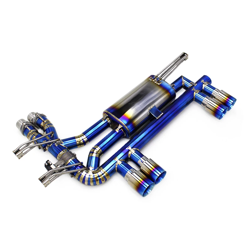 Custom Catback Exhaust For BMW M3 E46 L6 3.2L 2004-2006 Tuning Titanium Pipes Muffler Valve Exhaust System Escape
Custom Catback Exhaust For BMW M3 E46 L6 3.2L 2004-2006 Tuning Titanium Pipes Muffler Valve Exhaust System Escape