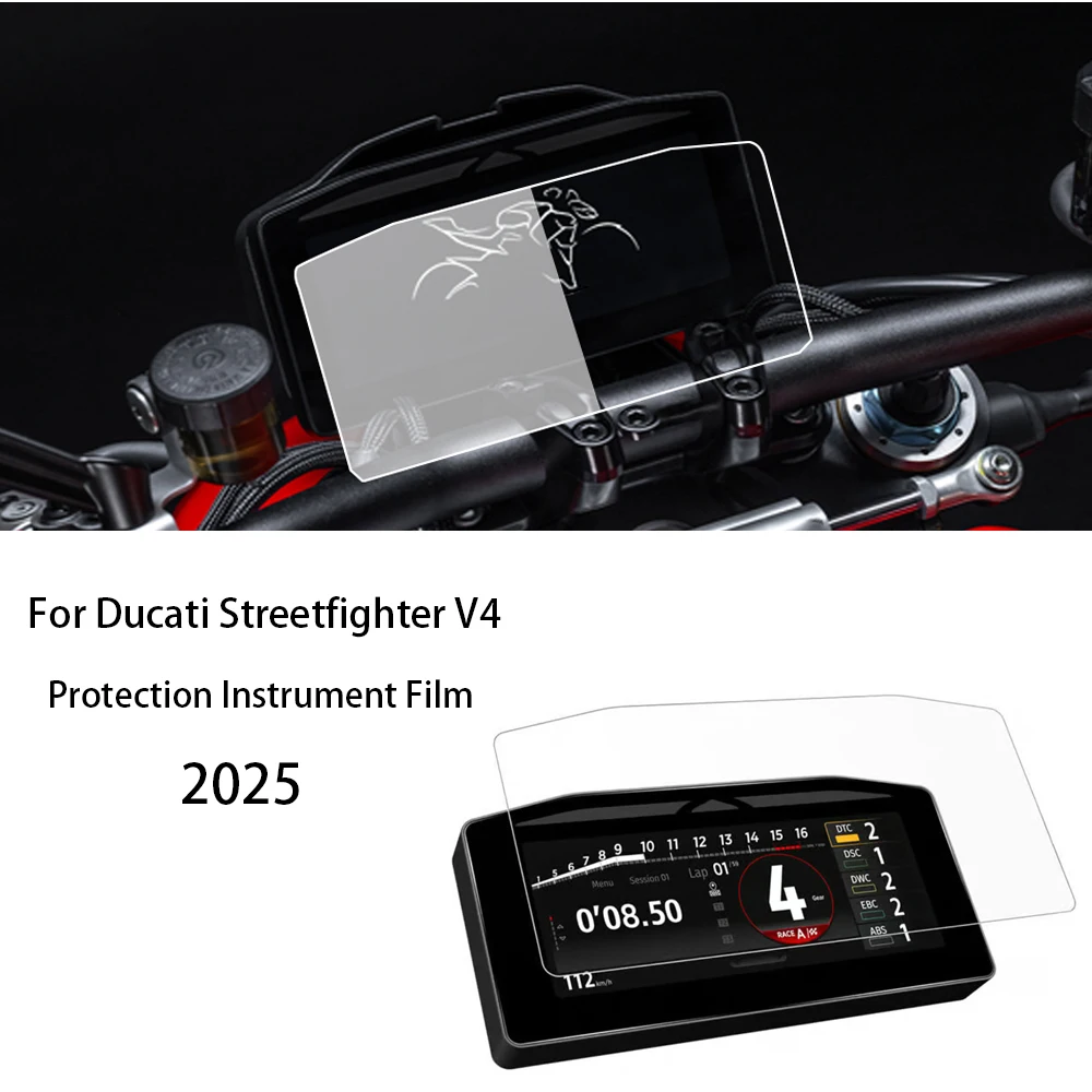 2025 XDiavel V4 For Ducati Streetfighter V4 Motorcycle Accessories Scratch Cluster Screen Dashboard Protection Instrument Film
2025 XDiavel V4 For Ducati Streetfighter V4 Motorcycle Accessories Scratch Cluster Screen Dashboard Protection Instrument Film