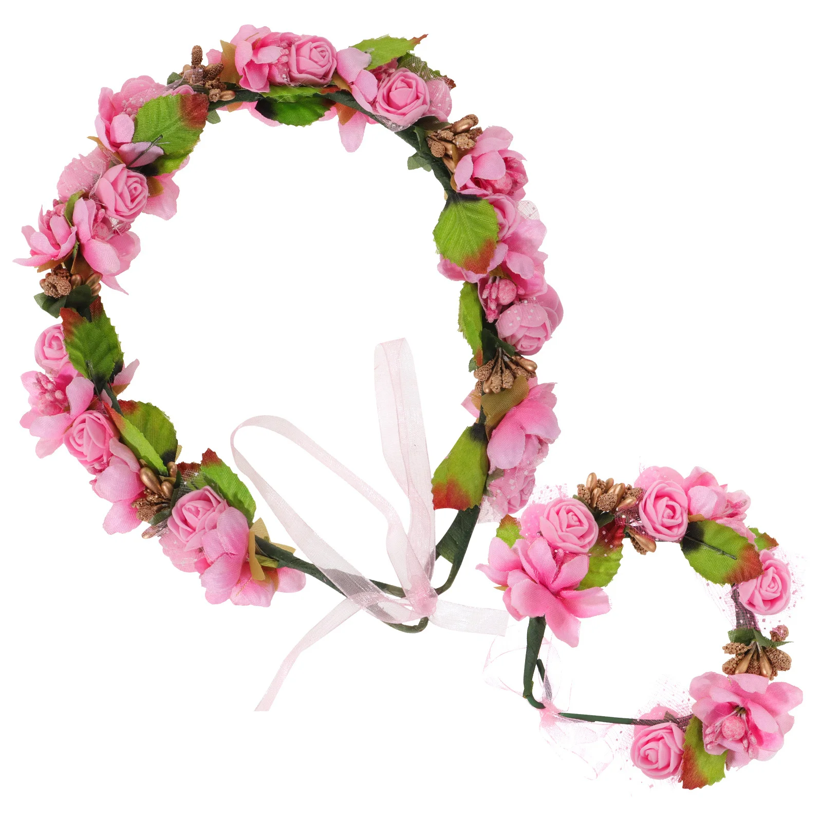 2 шт. Цветочные повязки на голову и браслеты-венки: высококачественные, реалистичные, для вечеринок, свадеб, выпускных, фотосессий, удобные в носке
2 шт. Цветочные повязки на голову и браслеты-венки: высококачественные, реалистичные, для вечеринок, свадеб, выпускных, фотосессий, удобные в носке