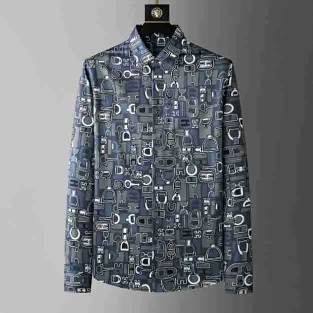 New trendy and casual men's shirt with no perm and slim fit printed one piece hair replacement
New trendy and casual men's shirt with no perm and slim fit printed one piece hair replacement
