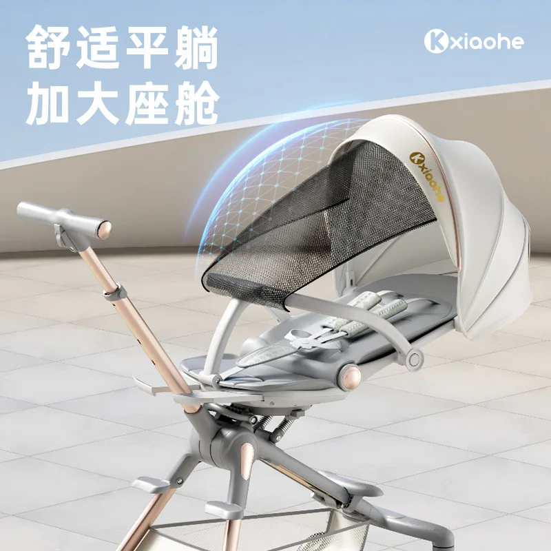 High Landscape Four-wheel Anti Rollover Baby Stroller Walking Tool for Children Can Sit Lie Down Fold in Both Directions
High Landscape Four-wheel Anti Rollover Baby Stroller Walking Tool for Children Can Sit Lie Down Fold in Both Directions