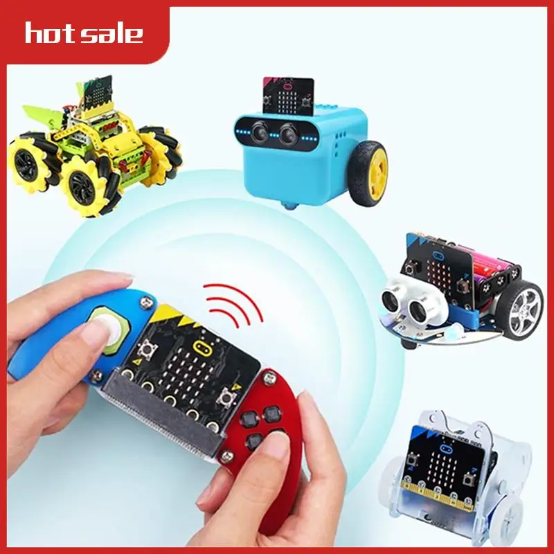 5PCS For Micro-Bit Electronic Joystick:Bit V2 Kit Acrylic Case On-Board Buzzer+Vibration Motor Microbit Controller Easy Install
5PCS For Micro-Bit Electronic Joystick:Bit V2 Kit Acrylic Case On-Board Buzzer+Vibration Motor Microbit Controller Easy Install