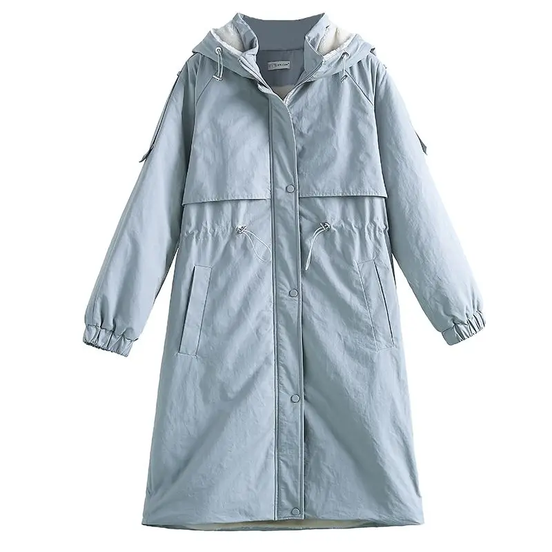 Winter New Women's Down Cotton Jacket Loose Hooded Parka Cotton Jacket
Winter New Women's Down Cotton Jacket Loose Hooded Parka Cotton Jacket