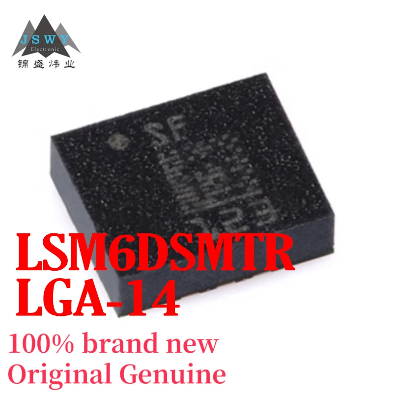 (5/50pcs) LSM6DSMTR LSM6DSM Silk Screen SF LGA-14 Motion Sensor Chip Brand New Original Fast Shipping Free Shipping
(5/50pcs) LSM6DSMTR LSM6DSM Silk Screen SF LGA-14 Motion Sensor Chip Brand New Original Fast Shipping Free Shipping