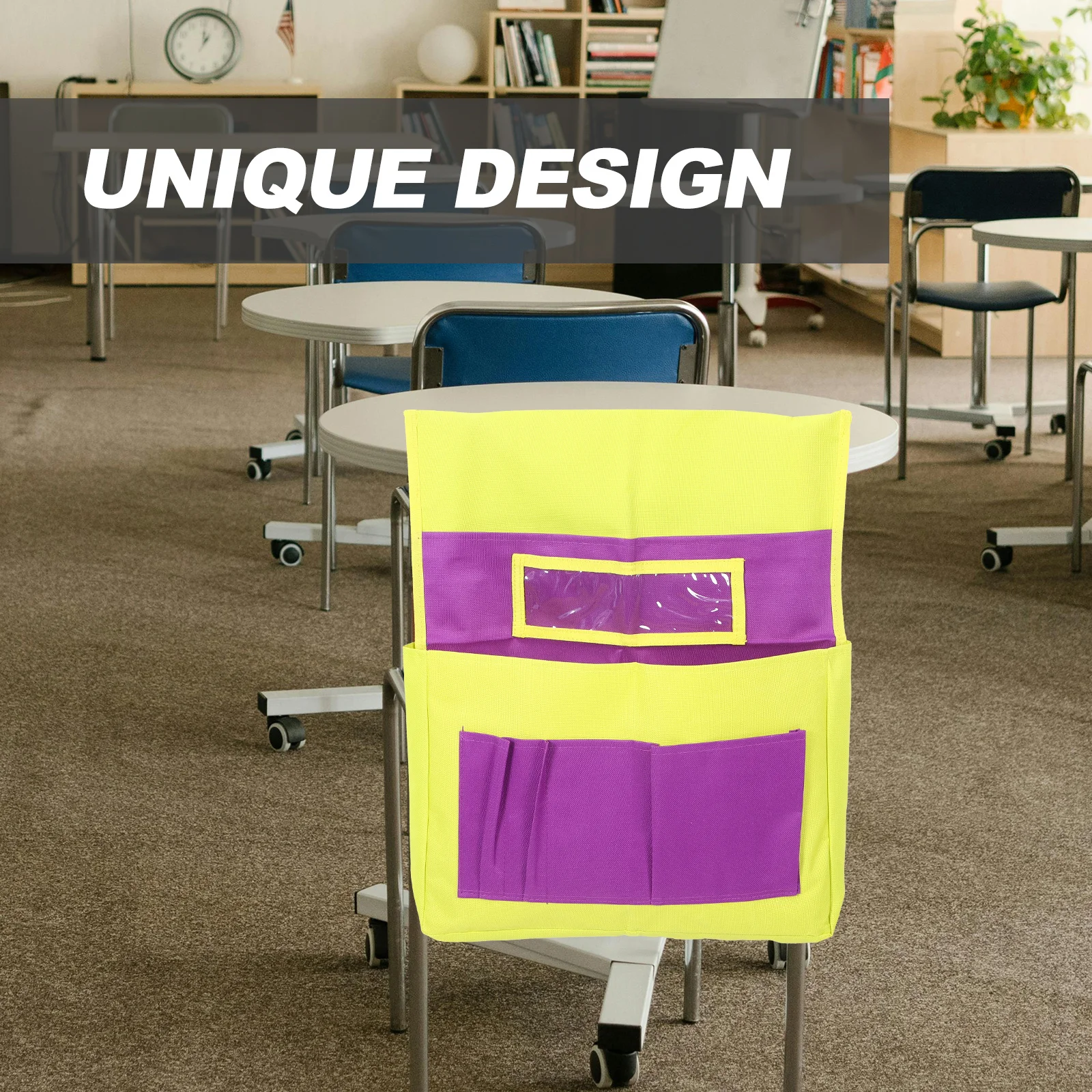 Chair Back Hanging Storage Bag Heavy Duty Tear Resistant for Classroom Chair Pockets Storage Organizer Books
Chair Back Hanging Storage Bag Heavy Duty Tear Resistant for Classroom Chair Pockets Storage Organizer Books