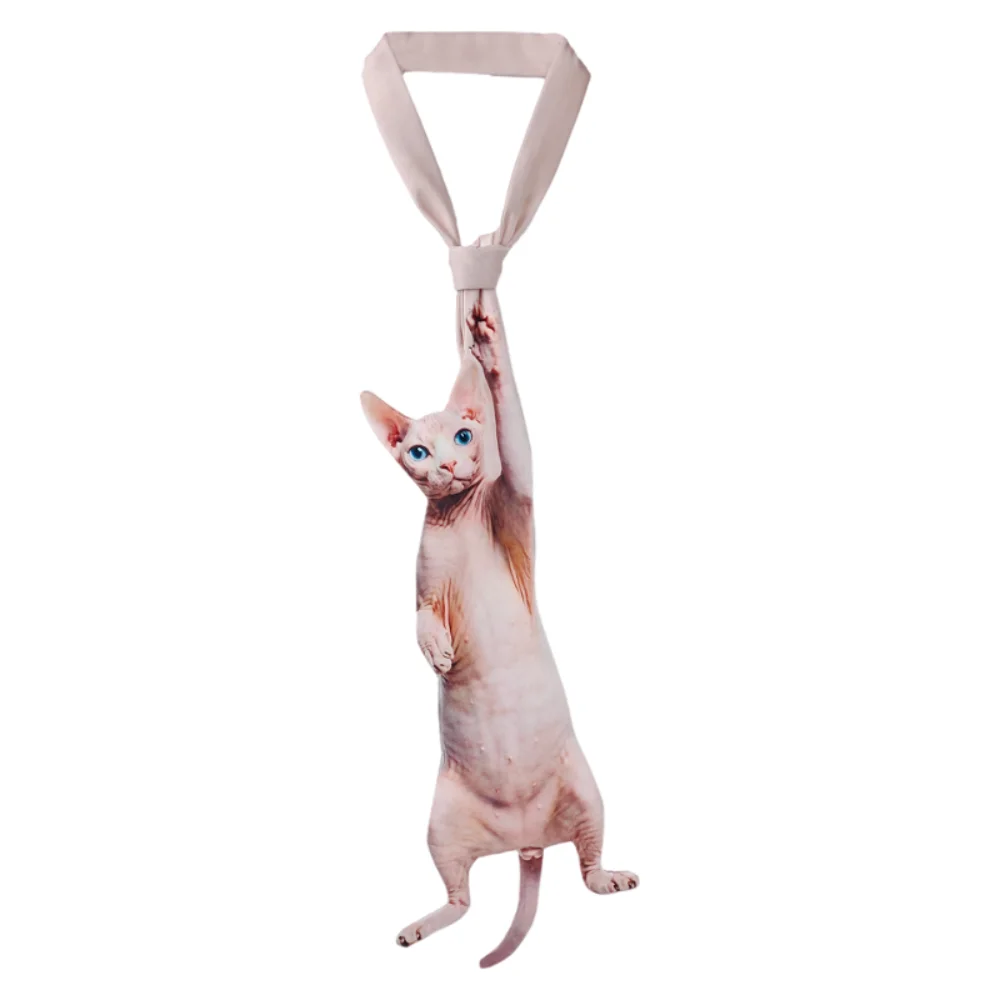 3D Cat Cat-shaped Unisex's Tie Animal Pattern Lifelike Kitten Necktie Novelty Satin Fabric Creative Neck Tie For Party Wedding
3D Cat Cat-shaped Unisex's Tie Animal Pattern Lifelike Kitten Necktie Novelty Satin Fabric Creative Neck Tie For Party Wedding