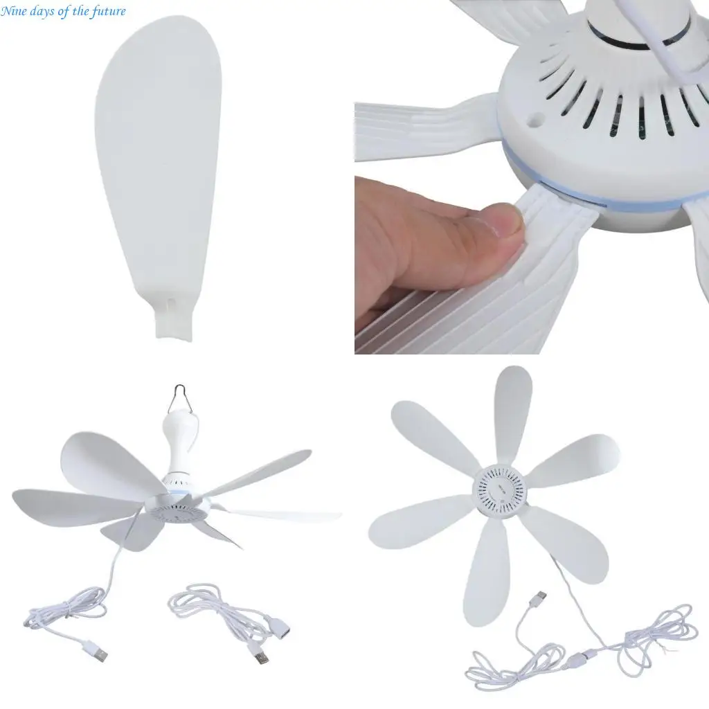 5V USB Hanging Fan 10.7ft Corded Design 5W Cooling Solution for Tents Sheds E65A
5V USB Hanging Fan 10.7ft Corded Design 5W Cooling Solution for Tents Sheds E65A