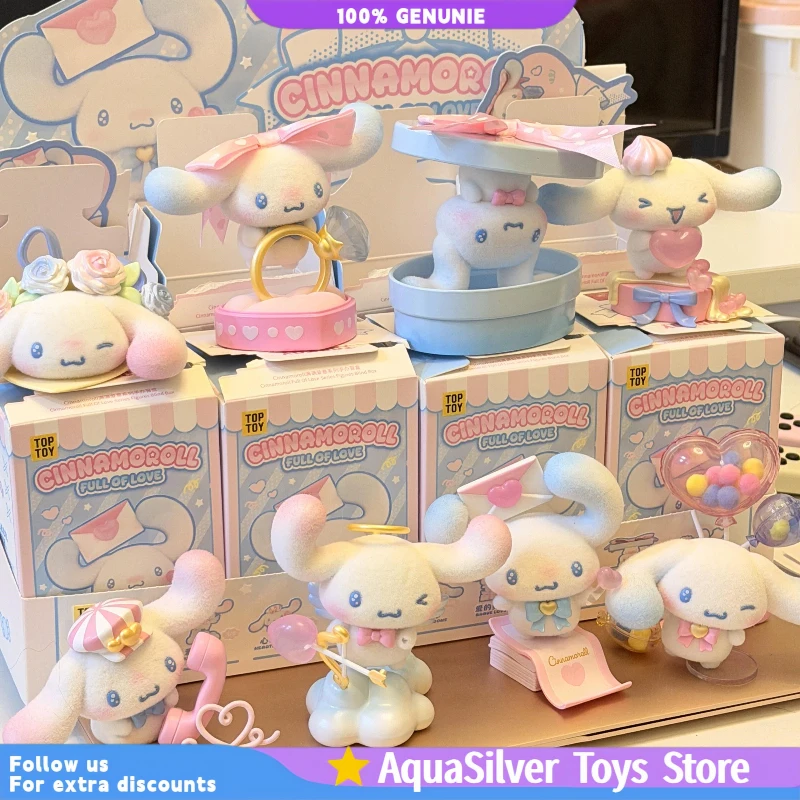 Genuine TOPTOY Cinnamoroll Full Of Love Series Figure Blind Box Toys Anime Model Collectible Desktop Ornament Mystey Box Gift
Genuine TOPTOY Cinnamoroll Full Of Love Series Figure Blind Box Toys Anime Model Collectible Desktop Ornament Mystey Box Gift
