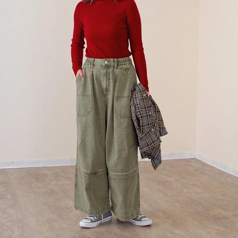 Осень-зима, свободные прямые джинсы, женские джинсовые брюки премиум-класса с узкой в стиле пэчворк, японские длинные брюки
Осень-зима, свободные прямые джинсы, женские джинсовые брюки премиум-класса с узкой в стиле пэчворк, японские длинные брюки