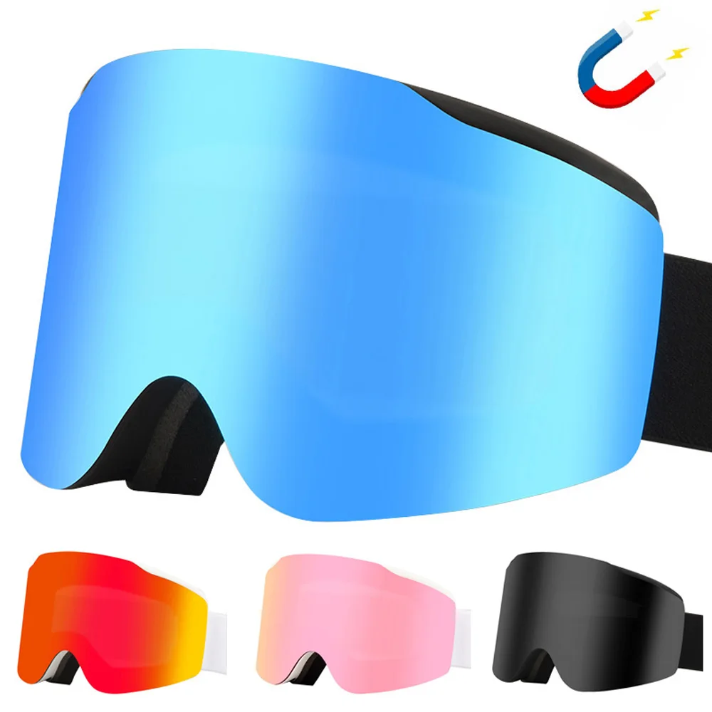 2025 Magnetic Ski Goggles with Double Layer Polarized Lens Skiing Anti-fog UV400 Snowboard Goggles Men Women Ski Glasses Eyewear
2025 Magnetic Ski Goggles with Double Layer Polarized Lens Skiing Anti-fog UV400 Snowboard Goggles Men Women Ski Glasses Eyewear