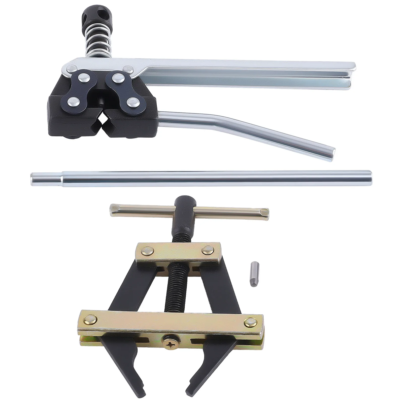 Roller Chain Connecting Puller Holder + Detacher Breaker Cutter Kit US
Roller Chain Connecting Puller Holder + Detacher Breaker Cutter Kit US