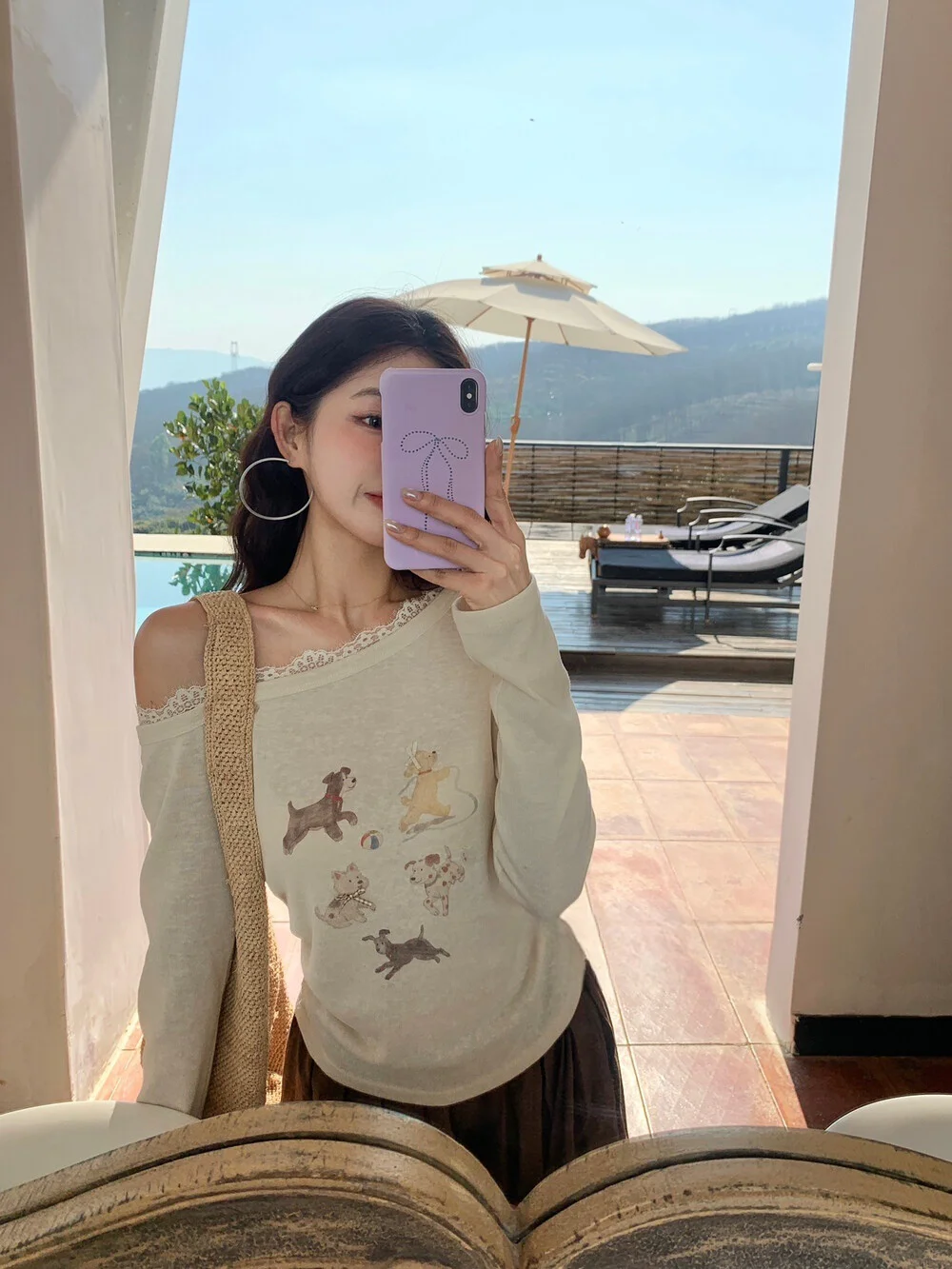 Hellokay Sweet Korean Style Casual Printed Long Sleeve T-Shirt Women's Spring Fashion Shoulder Print Top Comfortable Cotton
Hellokay Sweet Korean Style Casual Printed Long Sleeve T-Shirt Women's Spring Fashion Shoulder Print Top Comfortable Cotton