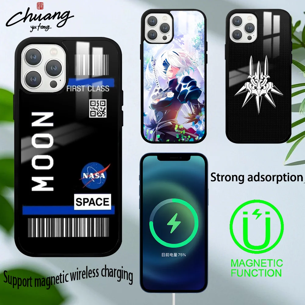 Nier Automata Game Phone Case For 11 12 13 14 15 16Pro Max mini Plus strong magnetic attraction Phone Cover
Nier Automata Game Phone Case For 11 12 13 14 15 16Pro Max mini Plus strong magnetic attraction Phone Cover