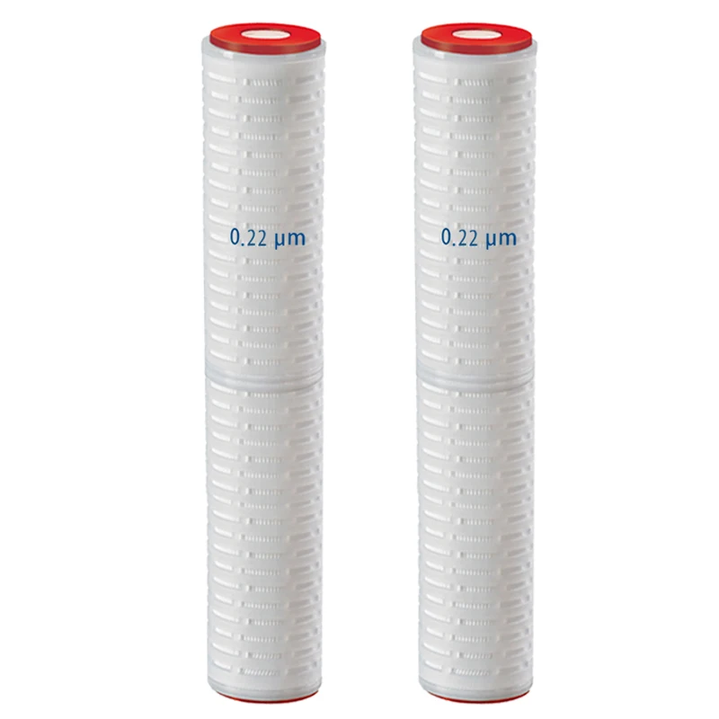 0.22 µmParker&Pall Compatible Pleated Filter Cartridge 20", Double Open End Design, Polypropylene micro fiber media - Pack of 2
0.22 µmParker&Pall Compatible Pleated Filter Cartridge 20", Double Open End Design, Polypropylene micro fiber media - Pack of 2